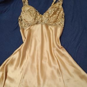 Victoria Secret Babydoll Satin slip Lingerie vinta